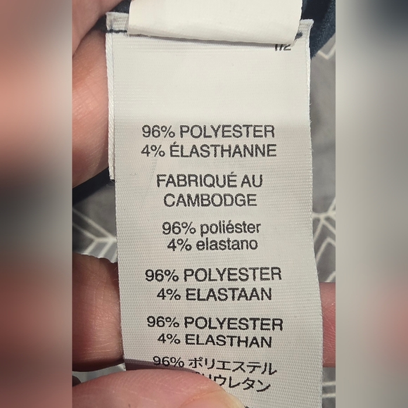 Vuori Men's Heathered Blue Polo Size XL - Picture 5 of 7